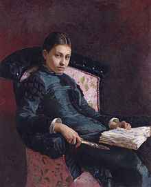 Portrait Vera Repina (Ilja Repin) 1878 - Quelle wikipedia: public domain Portrait Vera Repina (Ilja Repin) 1878 - Quelle wikipedia: public domain