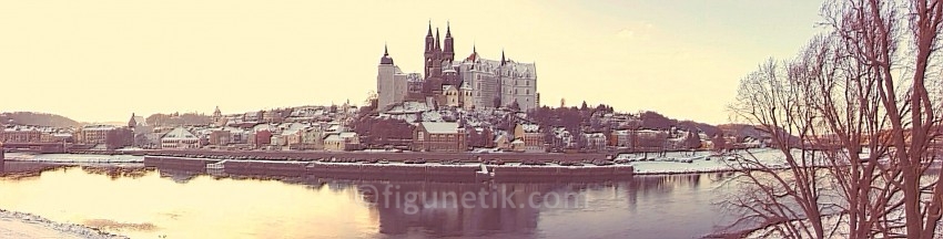 Kitsch-alte-Postkarte-Style-Meissen-10-01-2017 elberadweg